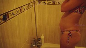 Shower after big stuffing