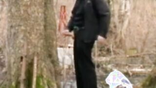 daddy alone outside
