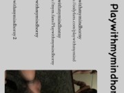 Twerking on my boyfriends dick - horny girl lap dance