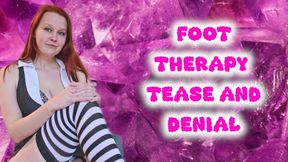 Foot therapy - tease and denial