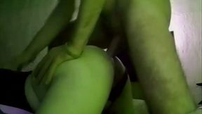 Argentine MILF Faby takes it in the ass, begging and screaming