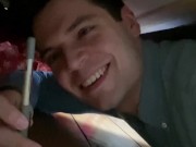 Bro's big ass gets him stuck under the bed