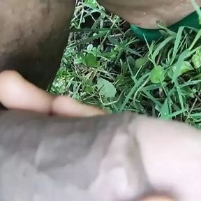 Desi boy handjob outdoor video