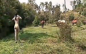 Adrianas sunny outdoor masturbation