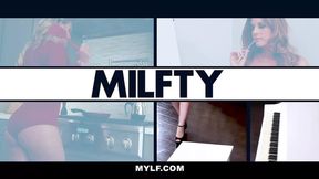 Busty MILF Andi James fucks another man