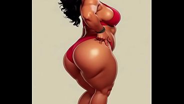 Morena forte rebola
