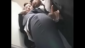 Japanese Office Lady Gets Massaged and Fucked in Elevator