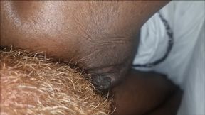 How to Calm Down Your Ebony Stepsister - Asslicking!