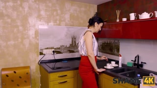 SHAME4K Mature bombshell steals a necklace and gets fucked for it