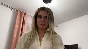 Teacher punish naughty student with her farts POV''