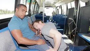 Evin Takes Charge: Interracial Ride Full of Heat on Moving Bus – 18+