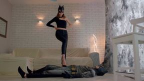 Catwoman Stella Punish Batman In 4 Short Episodes - Part 01 - UHD 3840x2160 - 4K