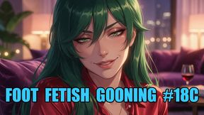 Foot Fetish Gooning #18C: Sole Surrender Brain-Melting Worship (Animated, Music)