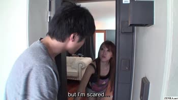 Gyaru Delight: Sneaky Panty Thief Invited to Shower with Asian Sweetheart