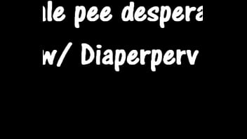 Female Desperation Audio Peeing her skintight jeans in front of coworker &amp_ cums