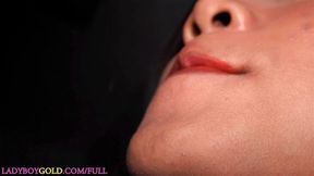 Skinny femboy teen from Thailand POV blowjob and anal fucking