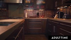 Pregnant Avery Jane craves a good pounding in the kitchen late at night