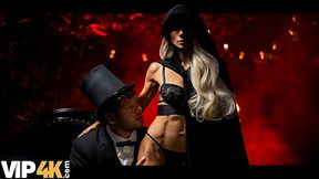 BUFU XXX. Veronica Leal is having very rough anal sex on Halloween night