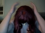 I give you a call while i am masking in my Angel female silicone mask!