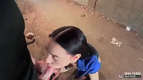 Dolly Paige's Public Exposure & Raw Fucking In POV