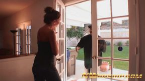 My stepmom is mature BBC slut