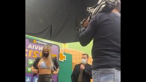 Sole Cardozo se le ve un pez&oacute_n en vivo