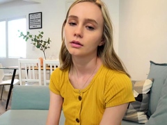 Blonde Cutie Bends Over For Cock
