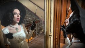 Lady Dimitrescu’s Resident Evil Village—Halloween Cosplay Rough Sex