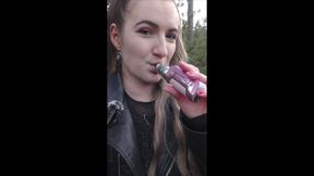 (97) Polish Smoking Fetish in Nylon