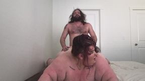 Getting fucked front view