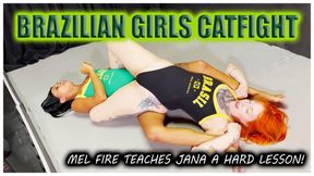 Brazilian girls catfight