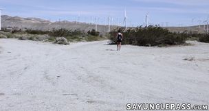 Greg McKeon grab a hot hitchhiker Gabe Bradshaw for an intense fuck