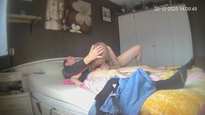 Amateur couple expirimenting