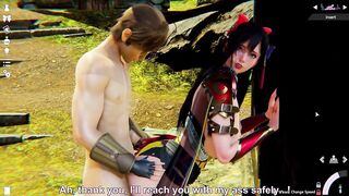 Honey Select two:Viking Village X Amazingly Hot Valkyrie X Guardian of Sex