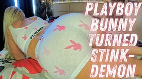 Playboy Bunny Turned Stink-Demon