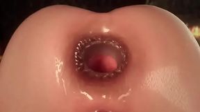 3D FFXII Dalmascan Knight Gets Stretched In Intense Anime Anal Scene