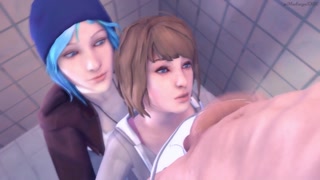 Life Is Strange: Max &amp; Cloe Blowjob Animation By Madruga3D &amp; Voice Acted By MagicalMysticVA