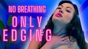 No Breathing, Only Edging:  ThePrincessLuxy Breaks Her Cuck Into A Drooling, Edge-Addicted Slave With Breathplay & Sensory Overload