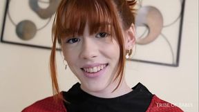 Michelle Anthony Strips and Masturbates for tribeofbabes.com