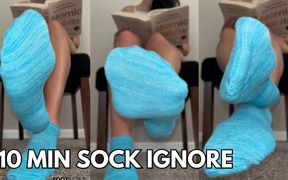 Ignoring You in Colorful Socks - Ivys Feet Footivities