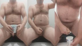 vid 440 masturbare baut sperma si pisat (8min)