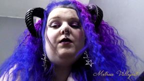 Giant succubus destroys village