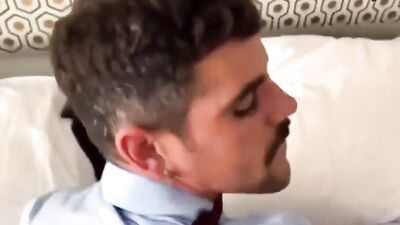 Latino guy does ass to mouth and swallows all that spunk