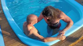 I Caught It in the Act My Stepfather Making Out with His Friend in the Pool