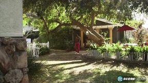 Horny divorcee goes black