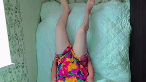 Playful Sissy Giving Naughty Seductive Energy with Moves