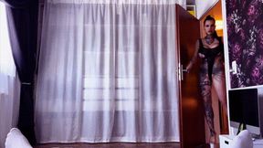 POV: Tattoo babe blows deep & rides hard