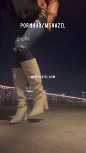 Ebony NYC Findom Public Piss