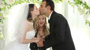 Nina's Chapel of Lust 2 ~ MILF & Bride-to-be Threesome with Last Minute BJ! #XXX #Porn #HoneymoonThreesome