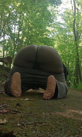 Risky Exposed Twerk and Cum